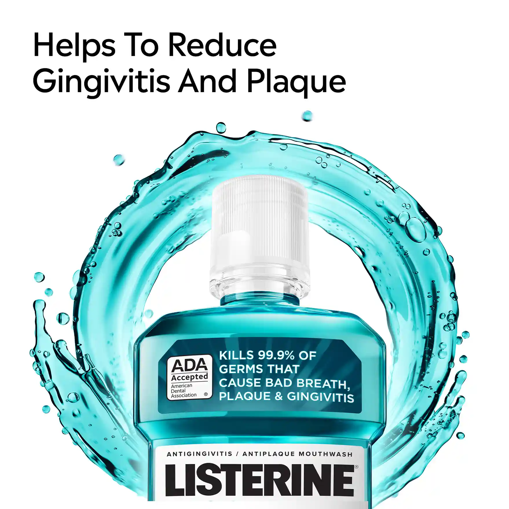 Helps to reduce gingivitis and plaque 