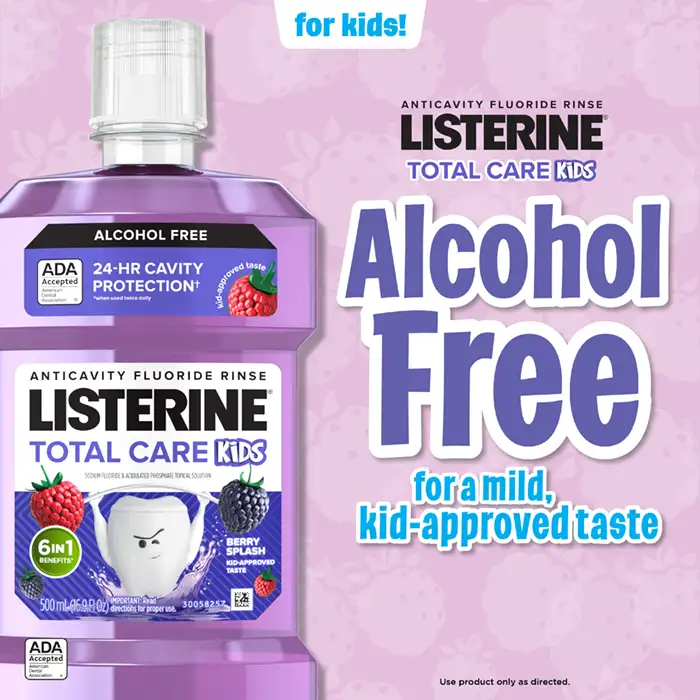 Alcohol free for a mild kid approved taste