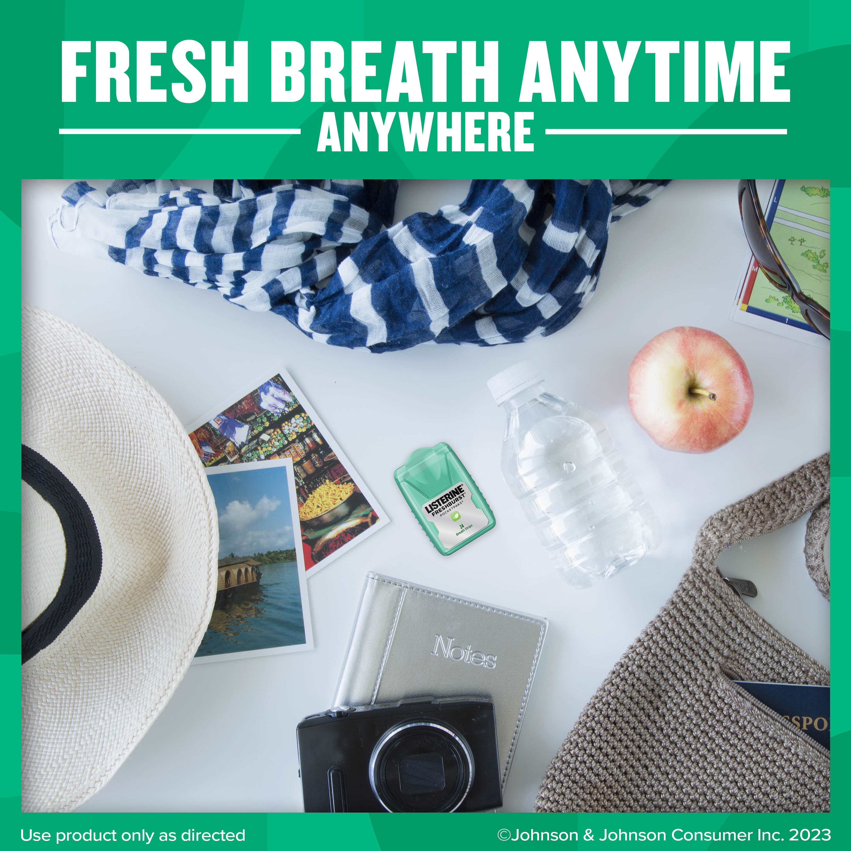 LISTERINE POCKETPAKS FRESHBURST: Fresh Breath Anytime, Anywhere