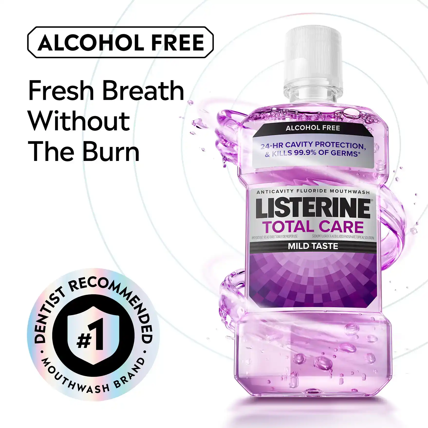 Fresh breath without the burn