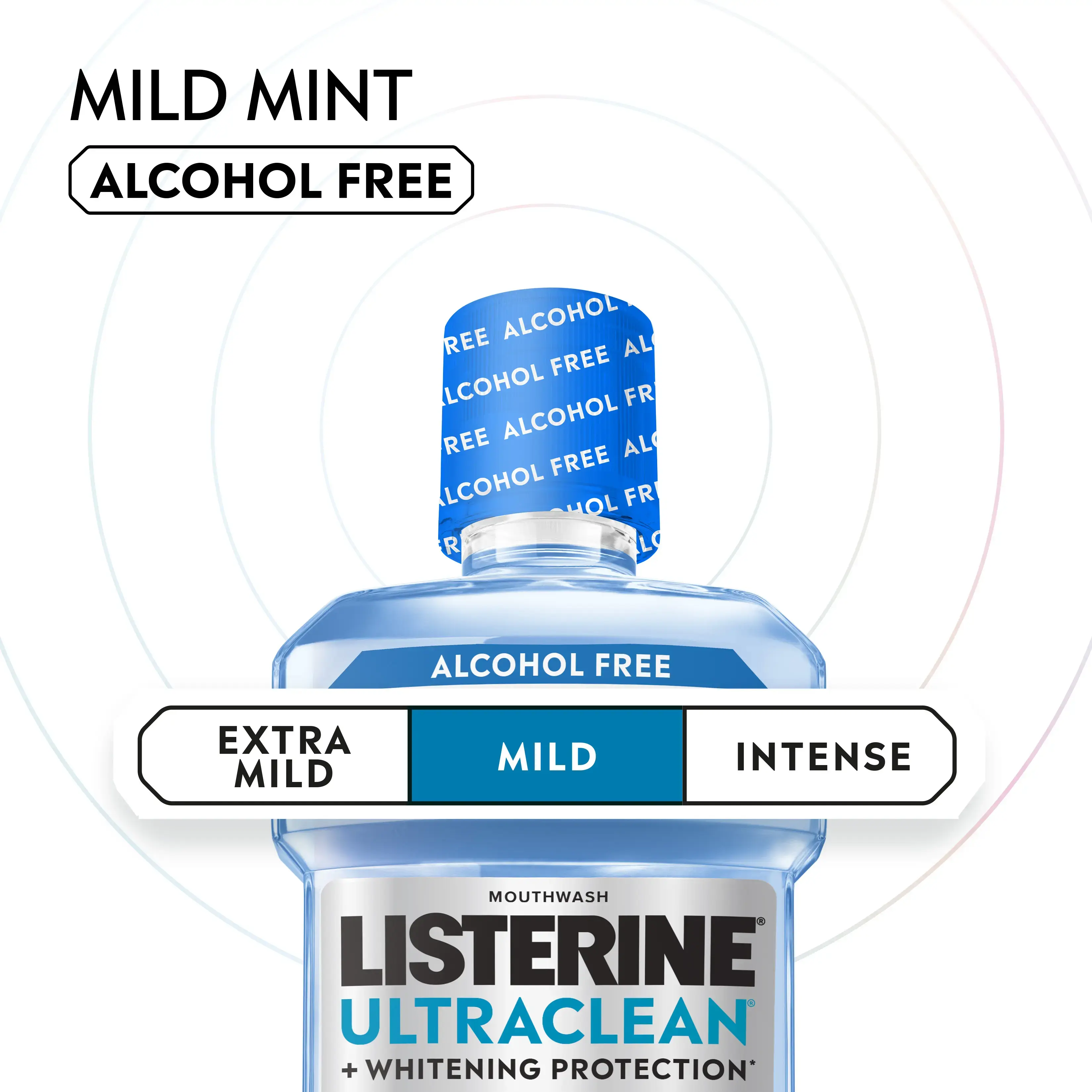 LISTERINE® ULTRACLEAN® Alcohol Free Mild Mint
