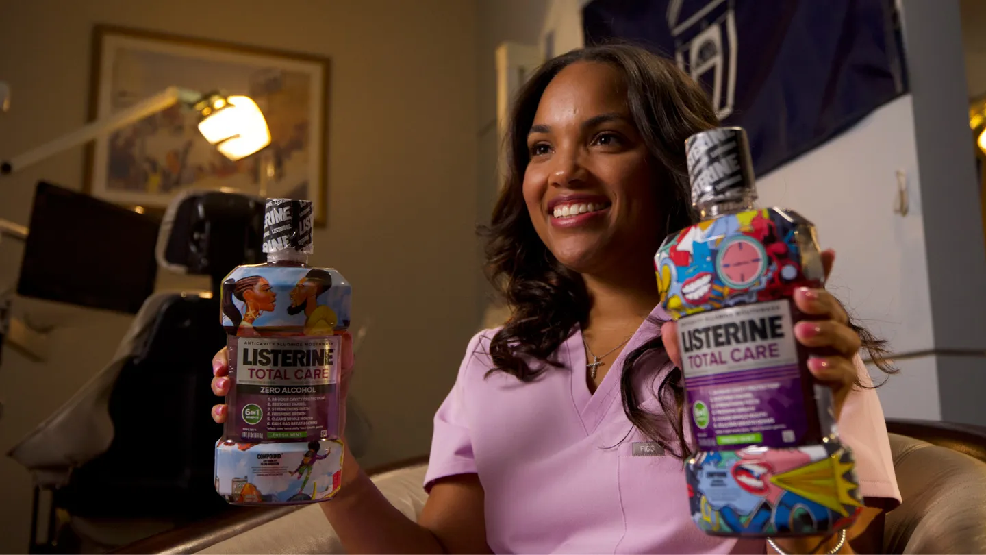 Listerine Mouthwash and Compound collaboration