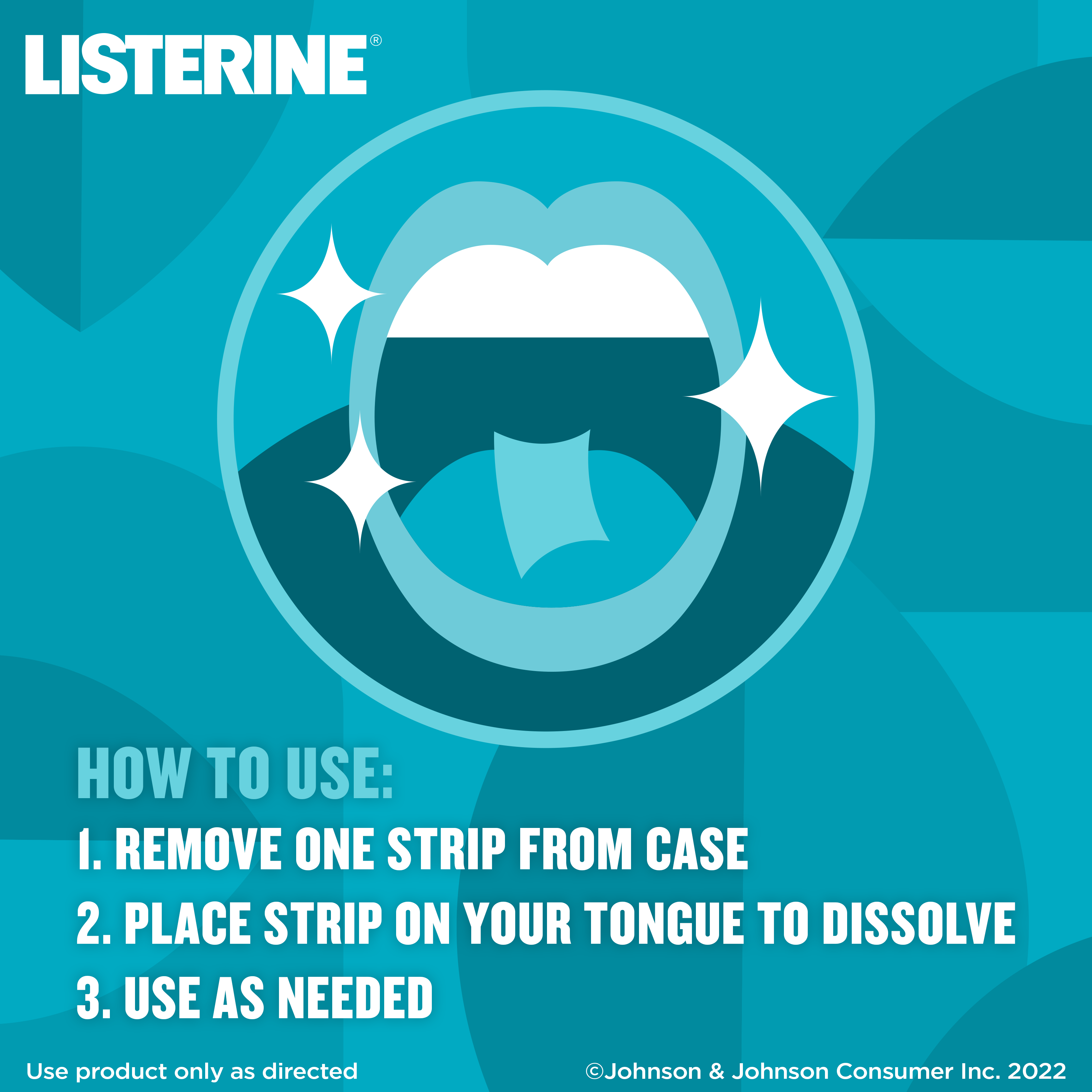 How to use LISTERINE POCKETPAKS COOL MINT