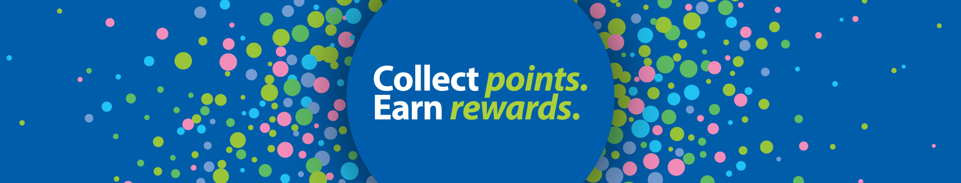 Get points for every purchase