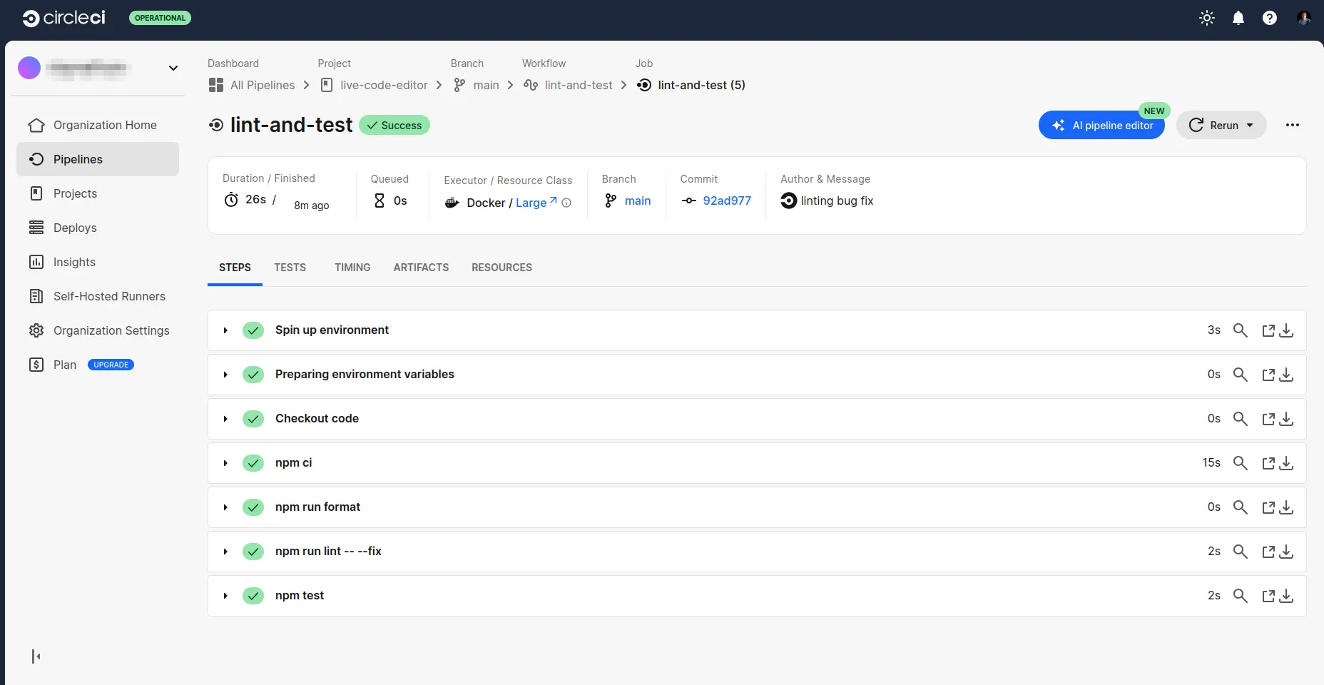 Set up a live code editor in Next.js with CircleCI - CircleCI