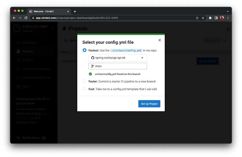 2022-12-03-project-setup-to-circleci
