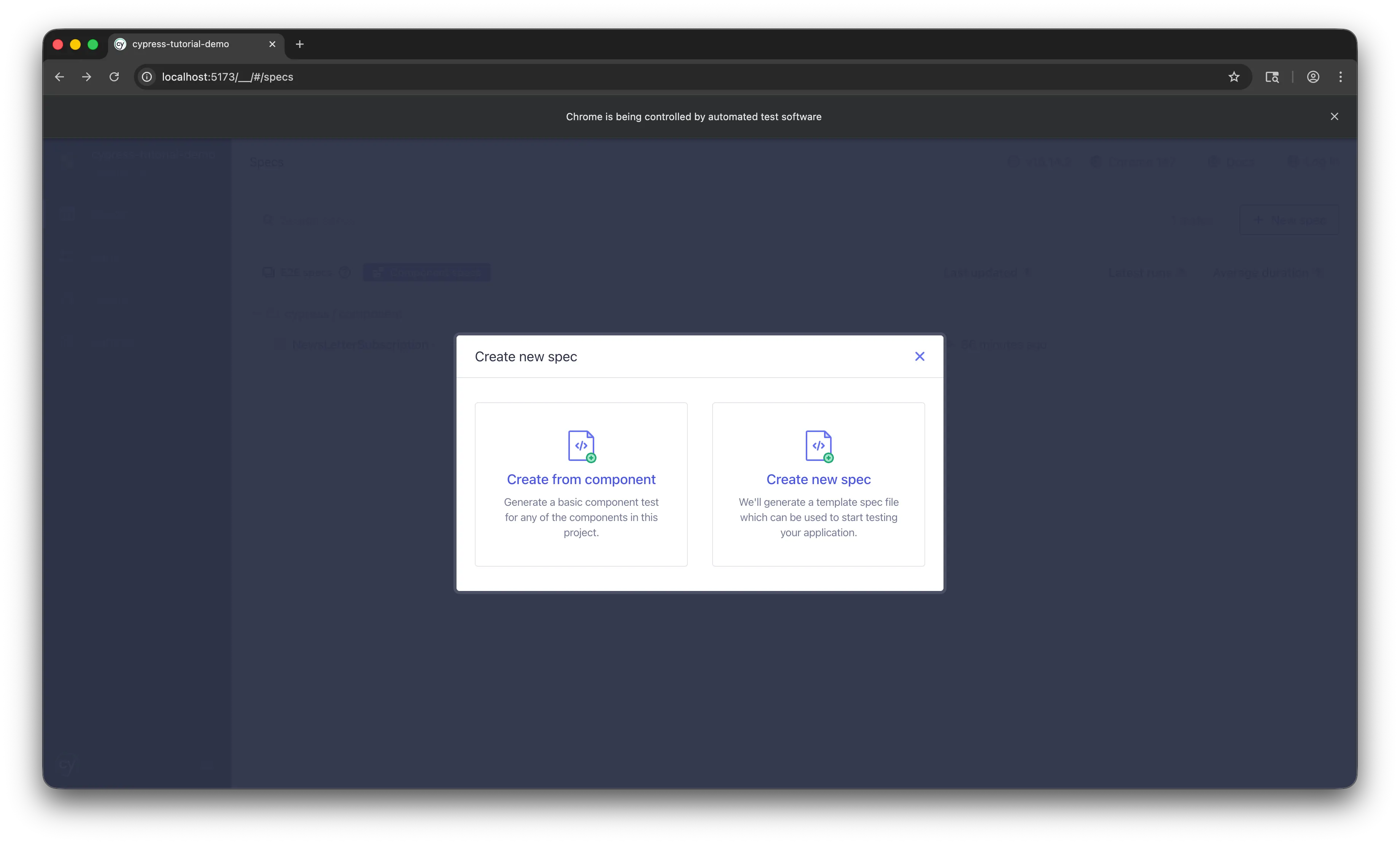 Test React components with Cypress - CircleCI