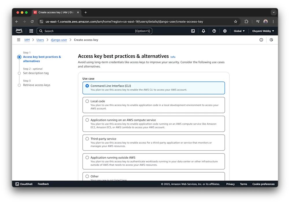 Access key best practices
