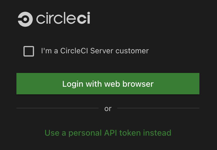 circleci-vscode-login