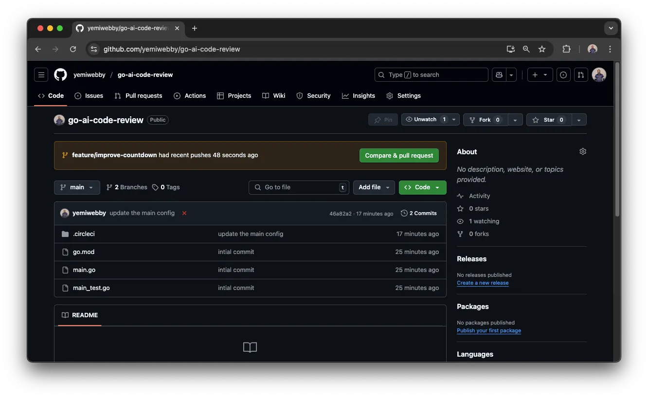 Build an AI-powered Golang code review agent with CircleCI and GitHub ...