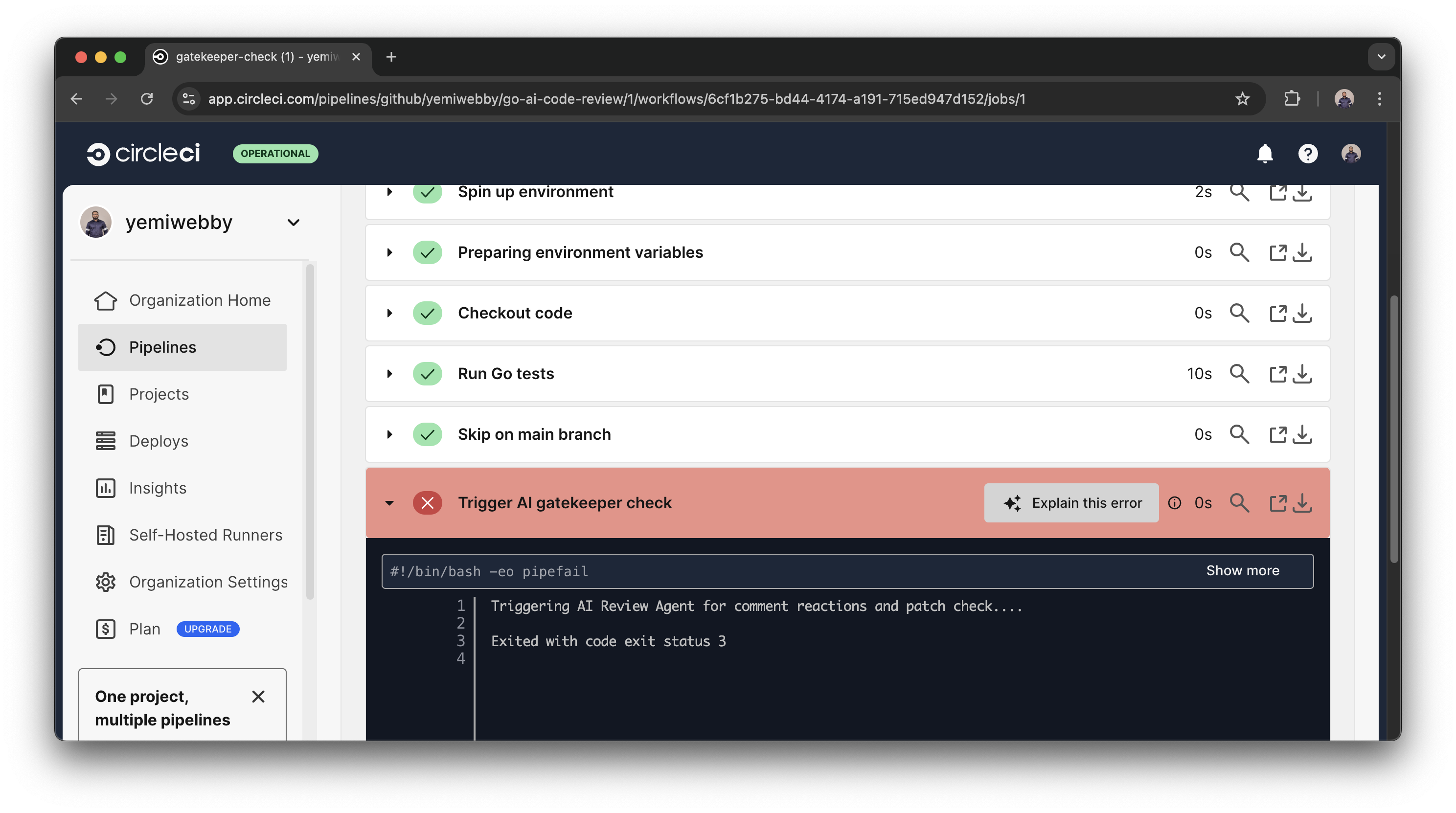 Build an AI-powered Golang code review agent with CircleCI and GitHub ...