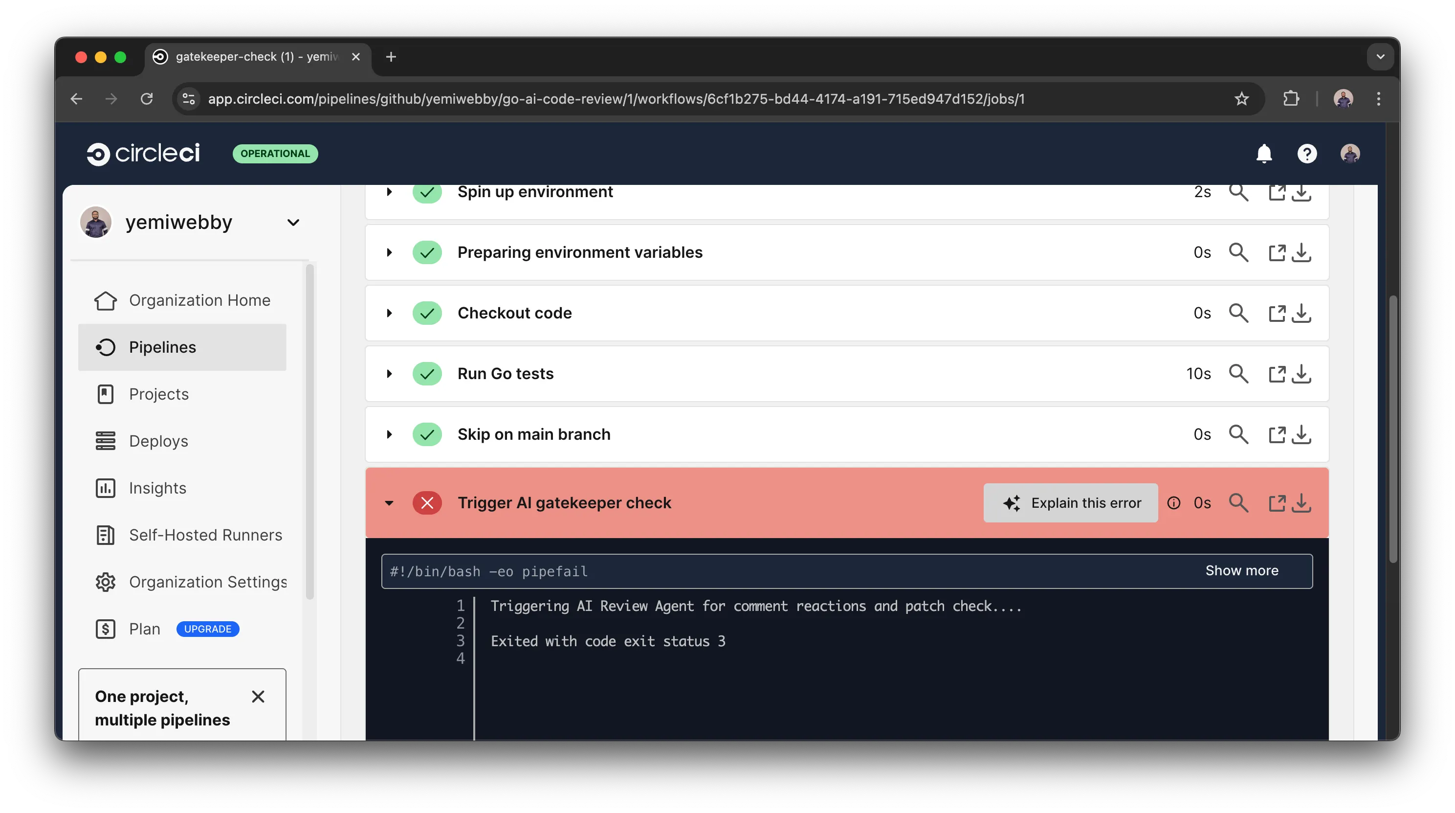 Build an AI-powered Golang code review agent with CircleCI and GitHub ...
