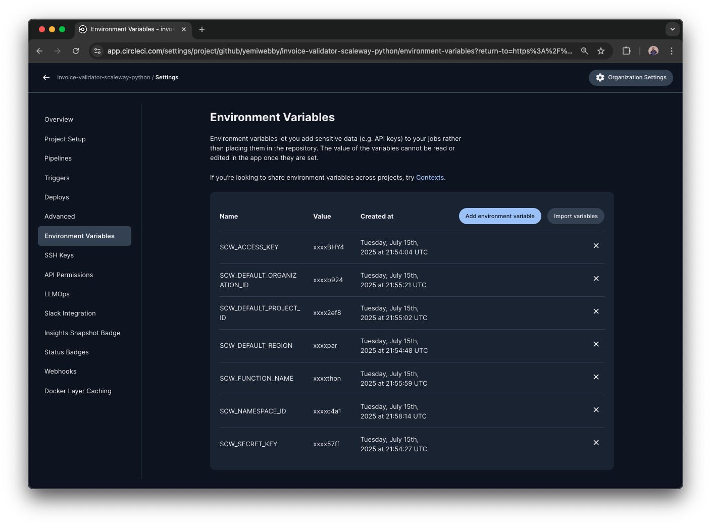 Deploy a serverless Python API to Scaleway Functions using CircleCI ...