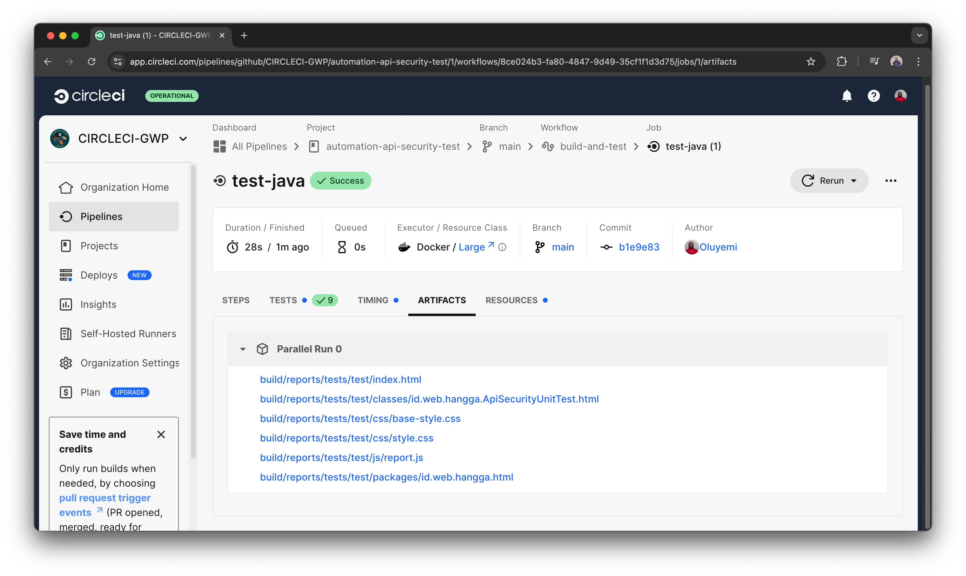 Ics Api Testing Java Automating API security tests in CI/CD for Java applications - CircleCI