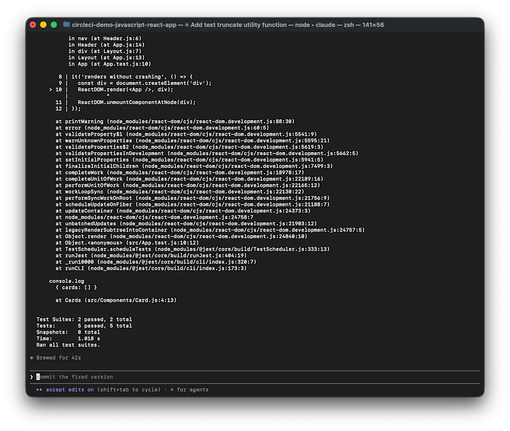Chunk Sidecar successfully running tests in Linux microVM