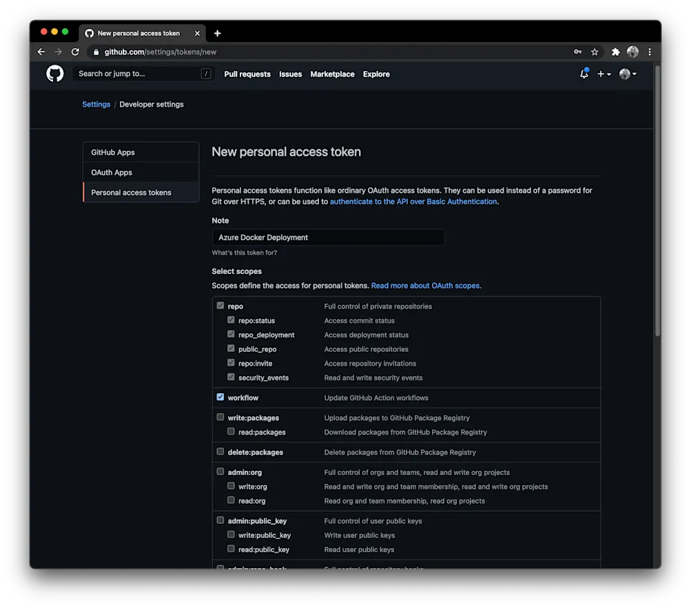 GitHubのトークンイラスト