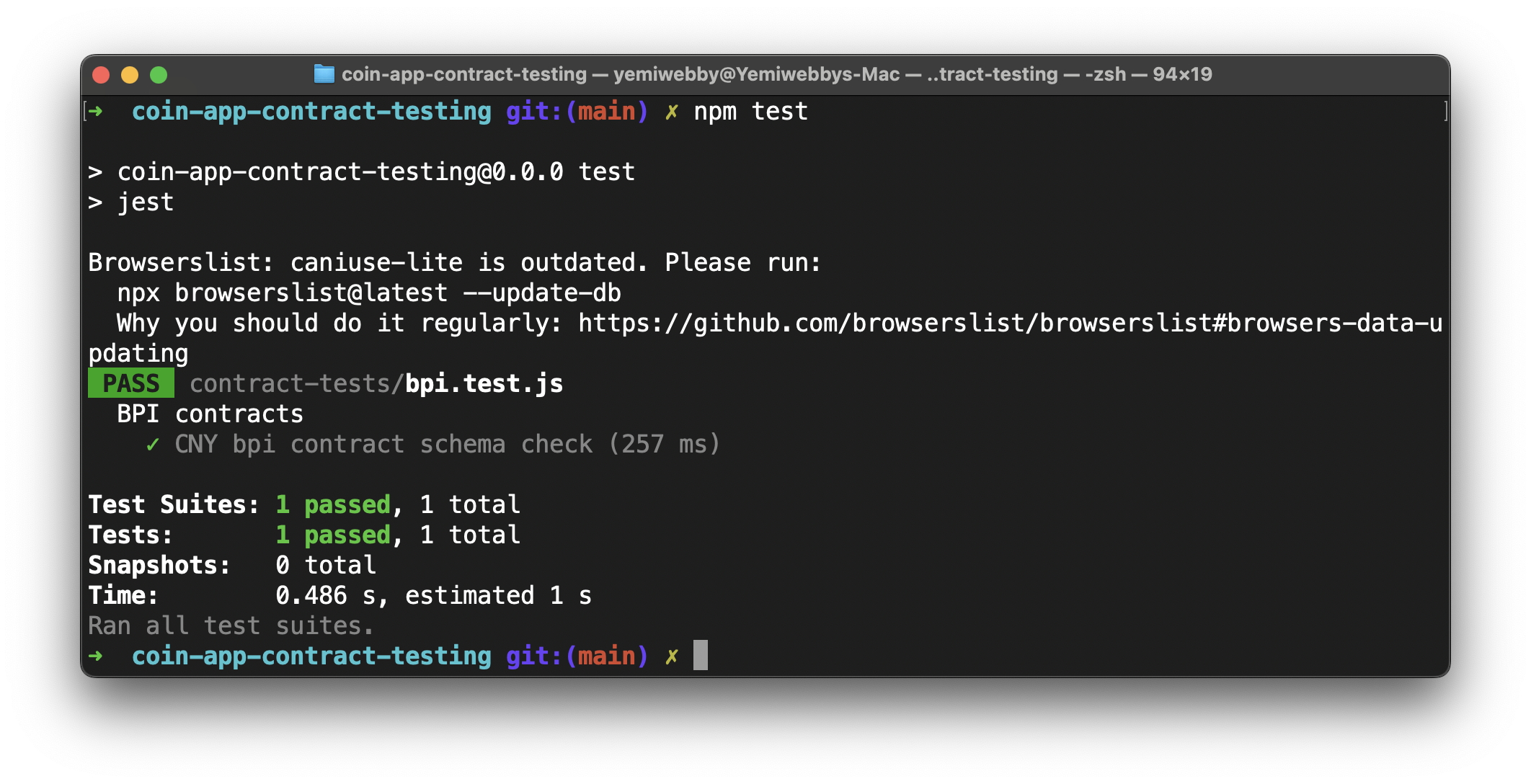 API contract testing with Joi - CircleCI