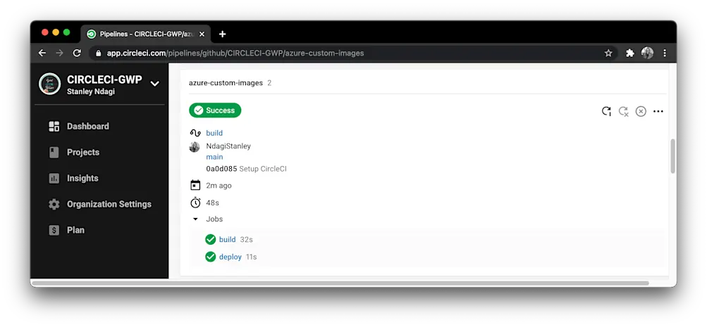 ビルドの成功イラスト
