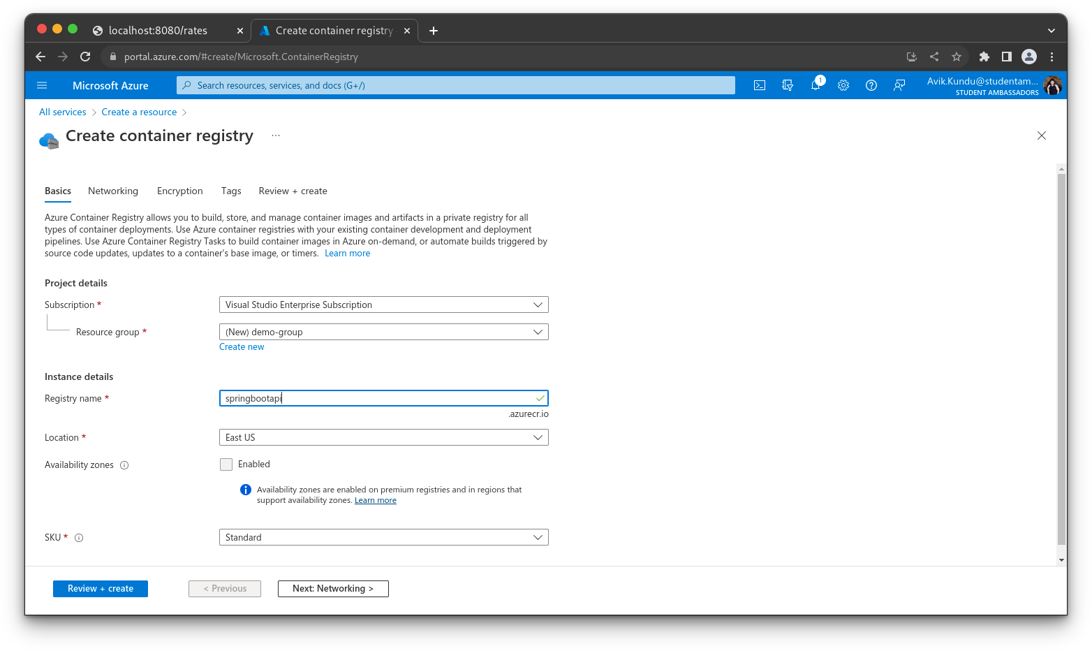 Deploy a Dockerized Spring Boot app to Azure App Service | CircleCI