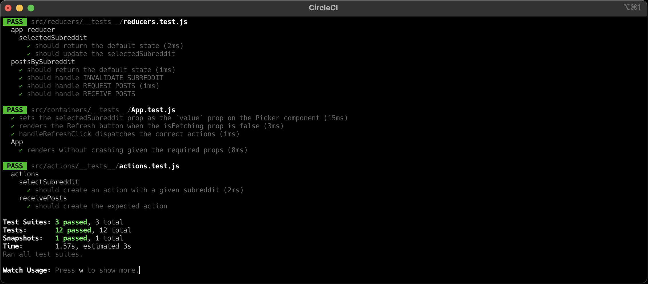 Continuous integration for React applications using Jest and Enzyme ...