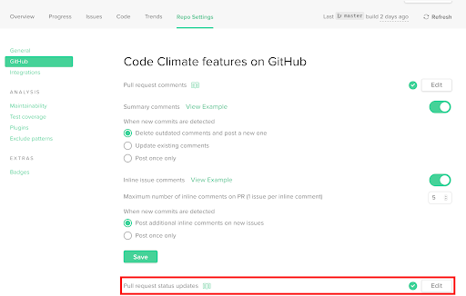 Continuous integration with Code Climate’s automated code review - CircleCI