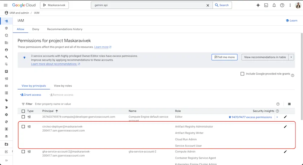 Google Cloud Console