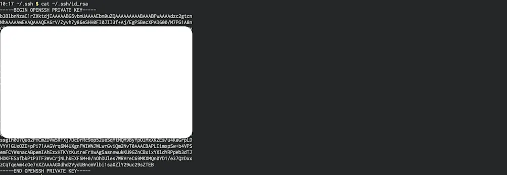  Generating public/プライベートキー