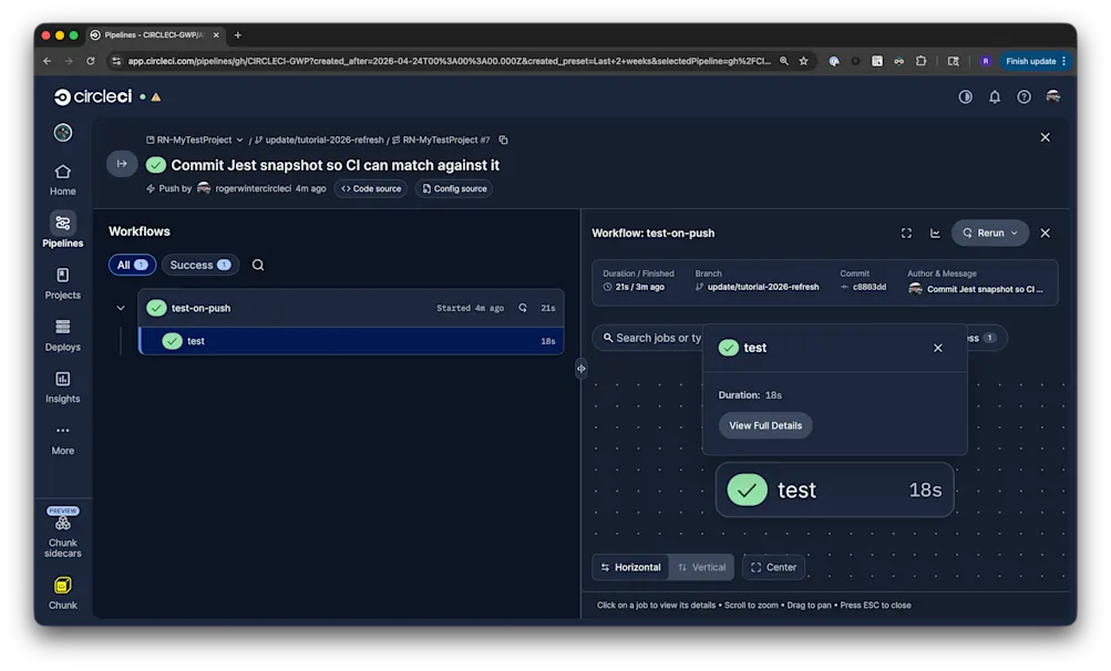 Build Success - CircleCI