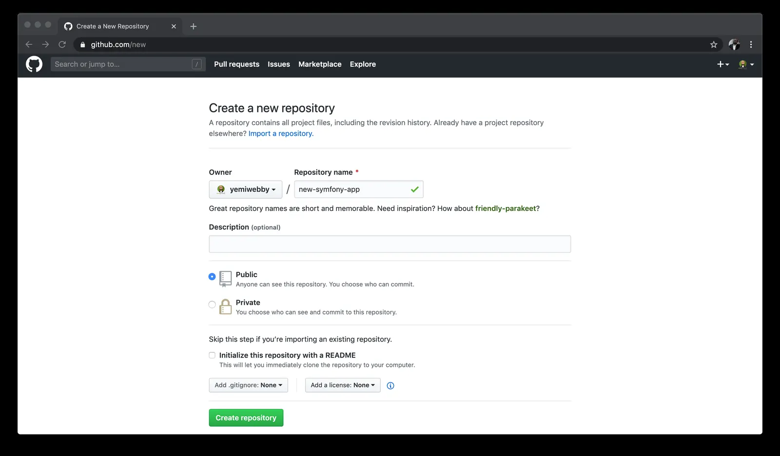 Automatic testing for Symfony applications - CircleCI