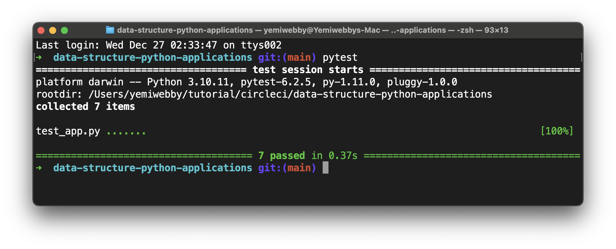 Data structures for effective Python applications | CircleCI