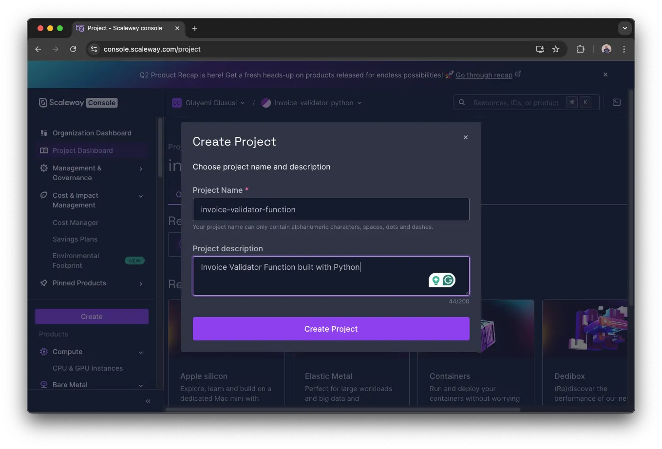 Deploy a serverless Python API to Scaleway Functions using CircleCI ...