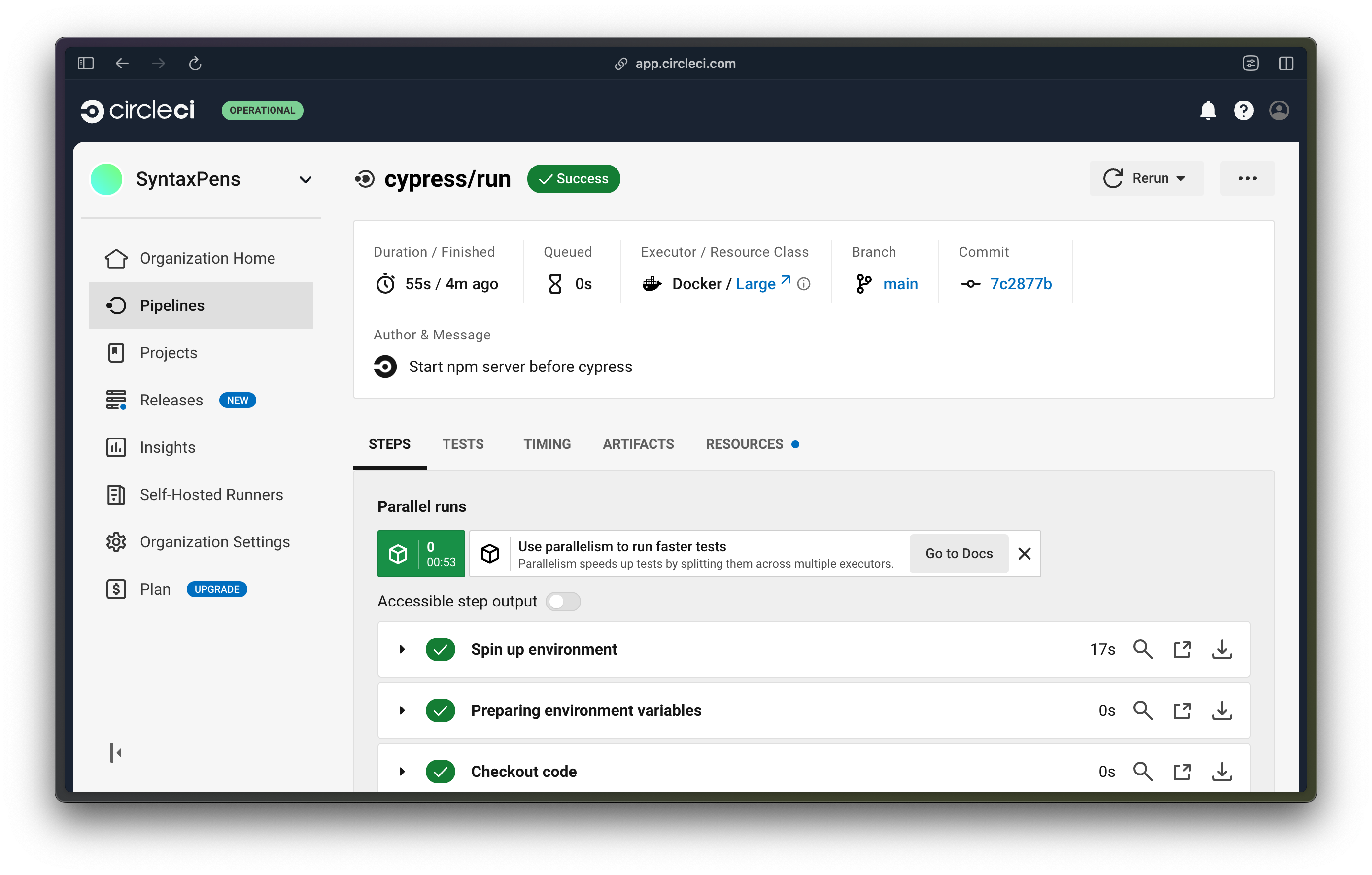 Accessibility testing with Cypress - CircleCI