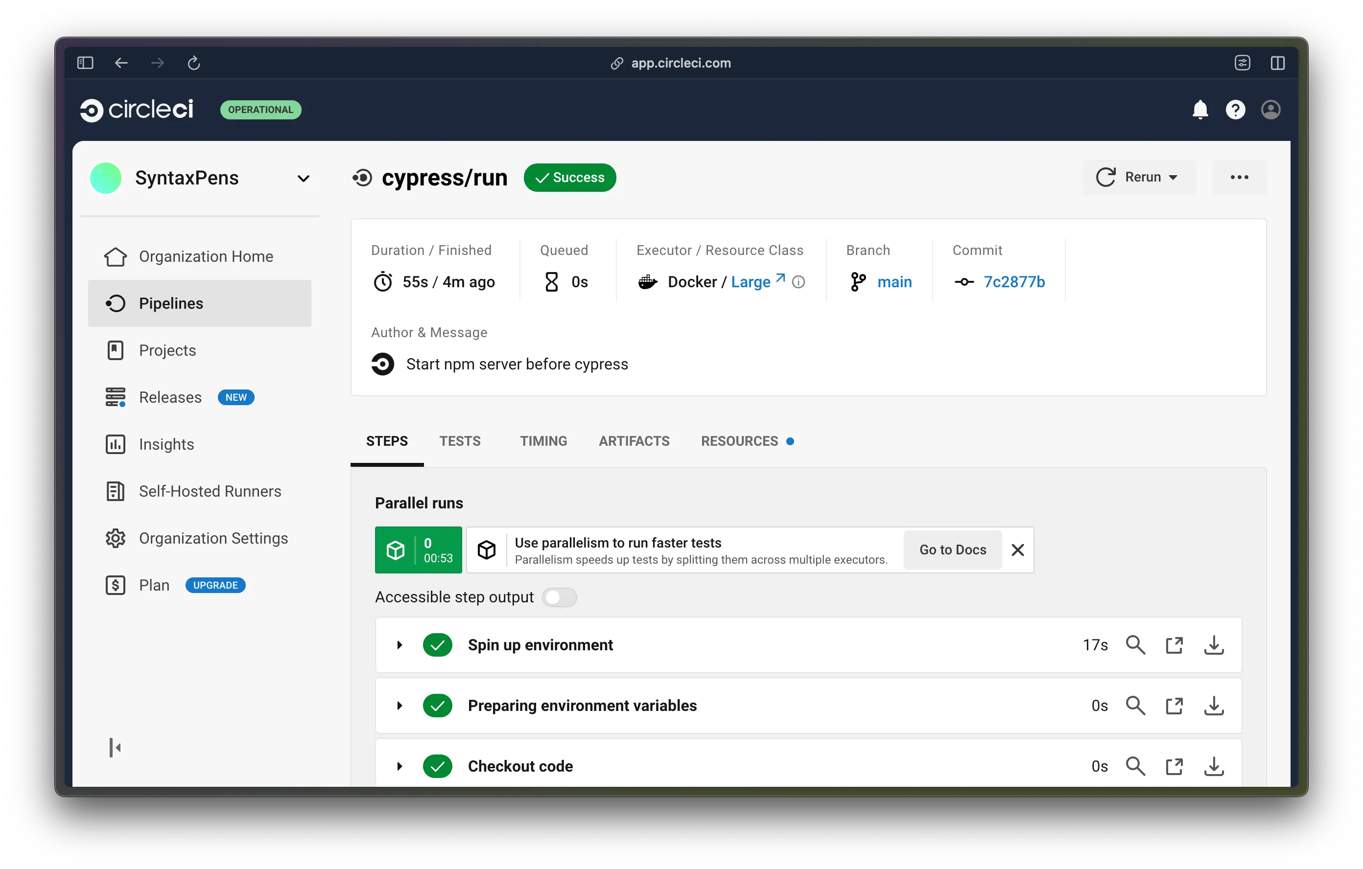 Accessibility testing with Cypress - CircleCI