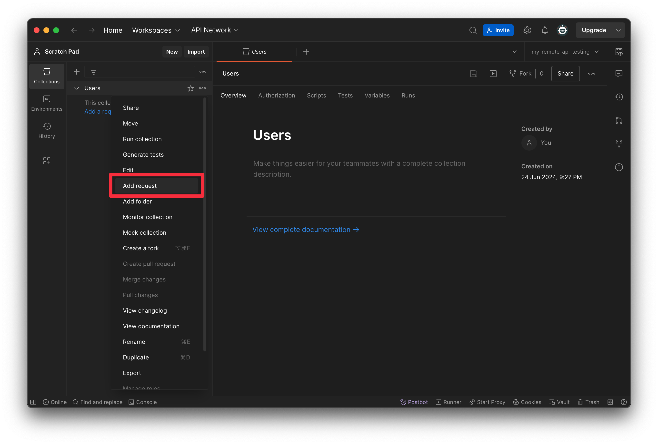 Testing an API with Postman | CircleCI