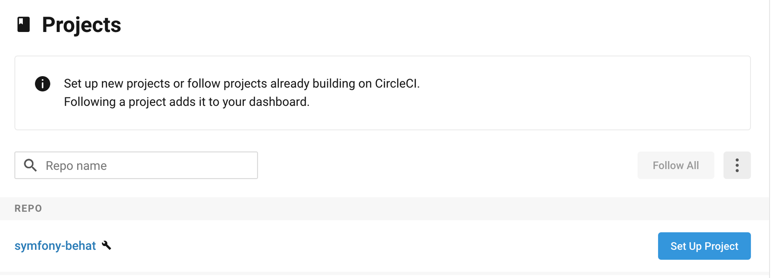 Continuous integration for Symfony applications with Behat - CircleCI