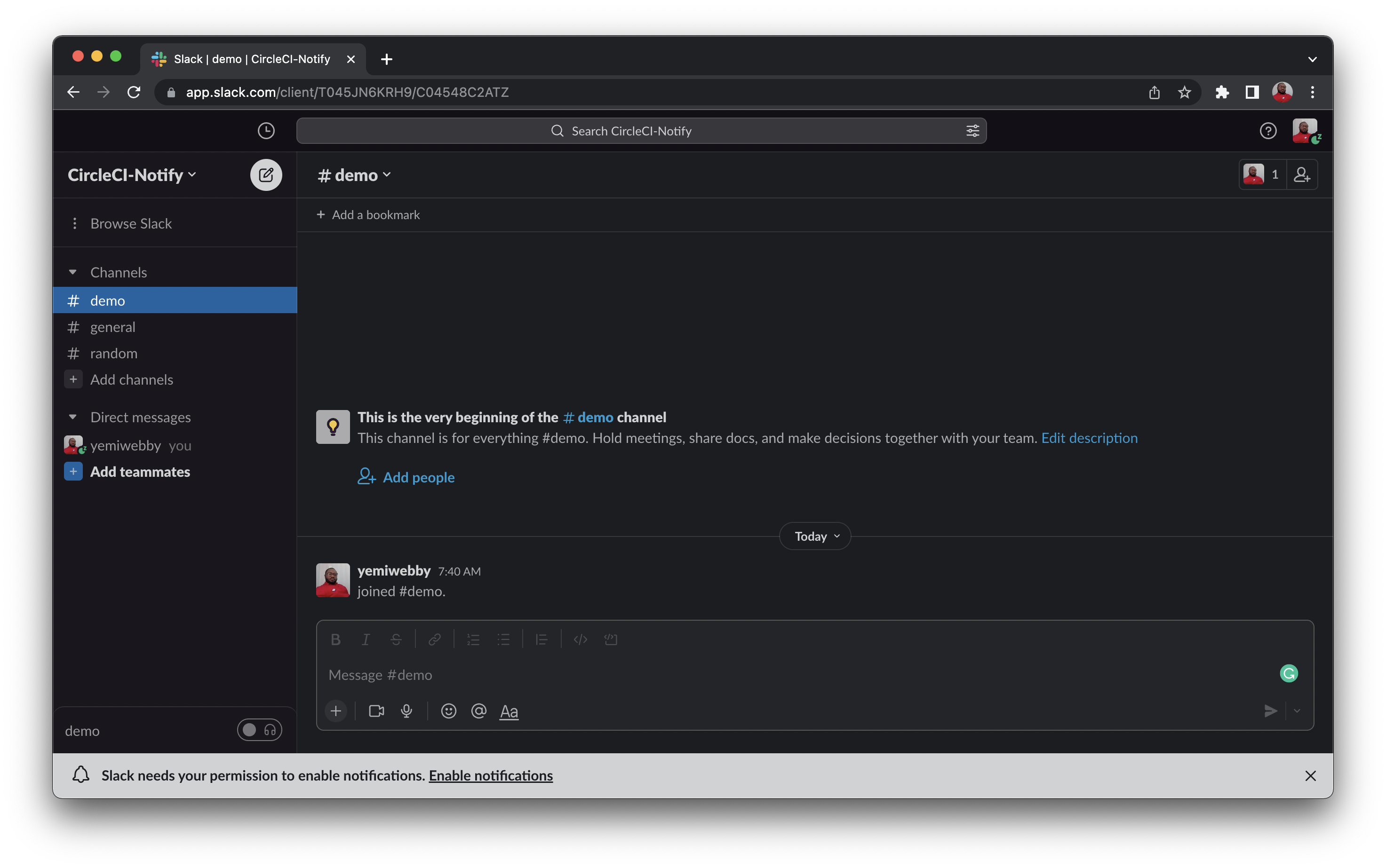 Configuring notifications for your CI builds with Slack and Twilio ...
