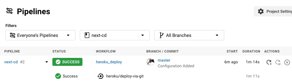 Continuous deployment for Next.js applications - CircleCI