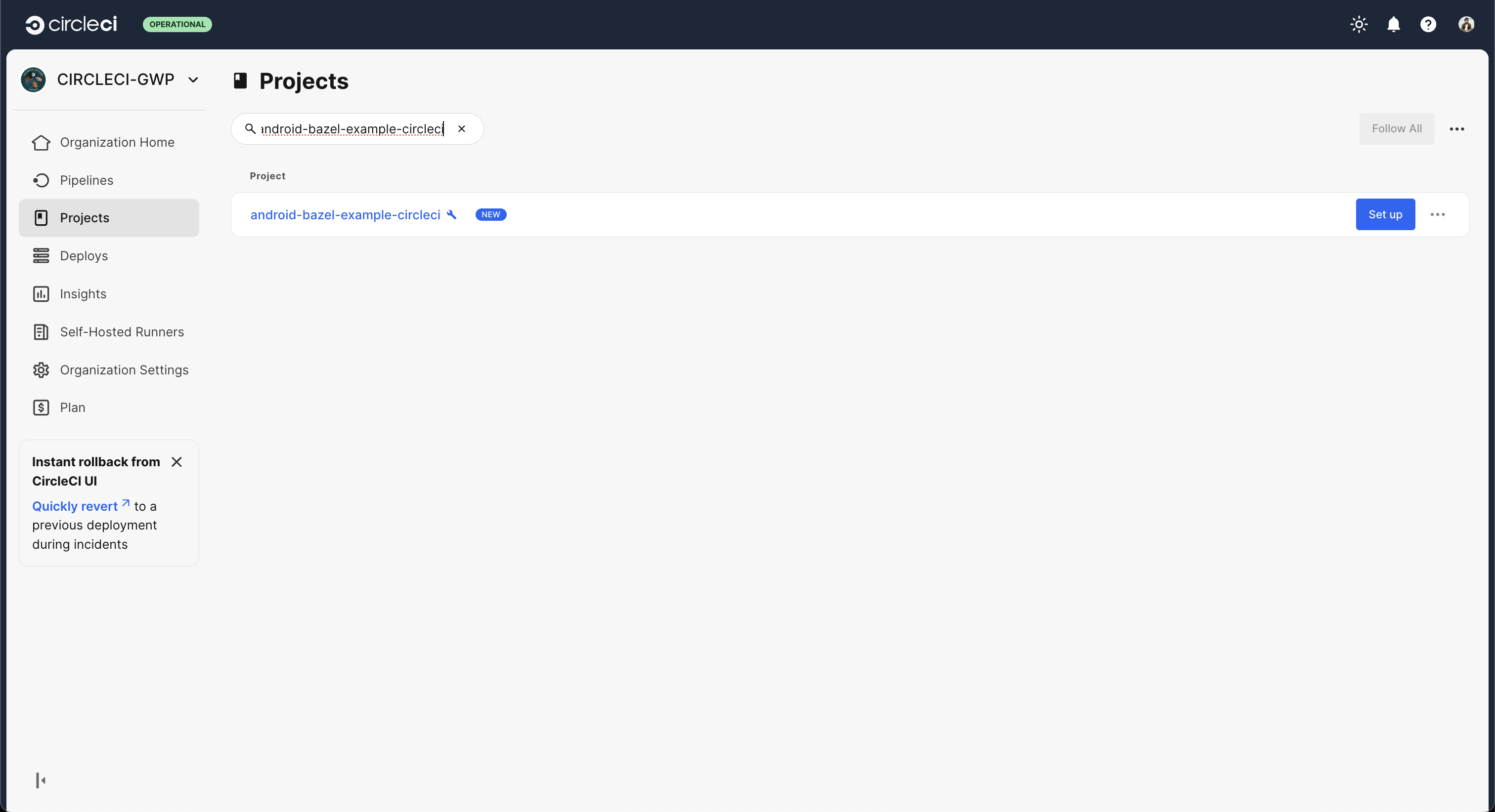 Continuous integration for a Bazel Android project - CircleCI
