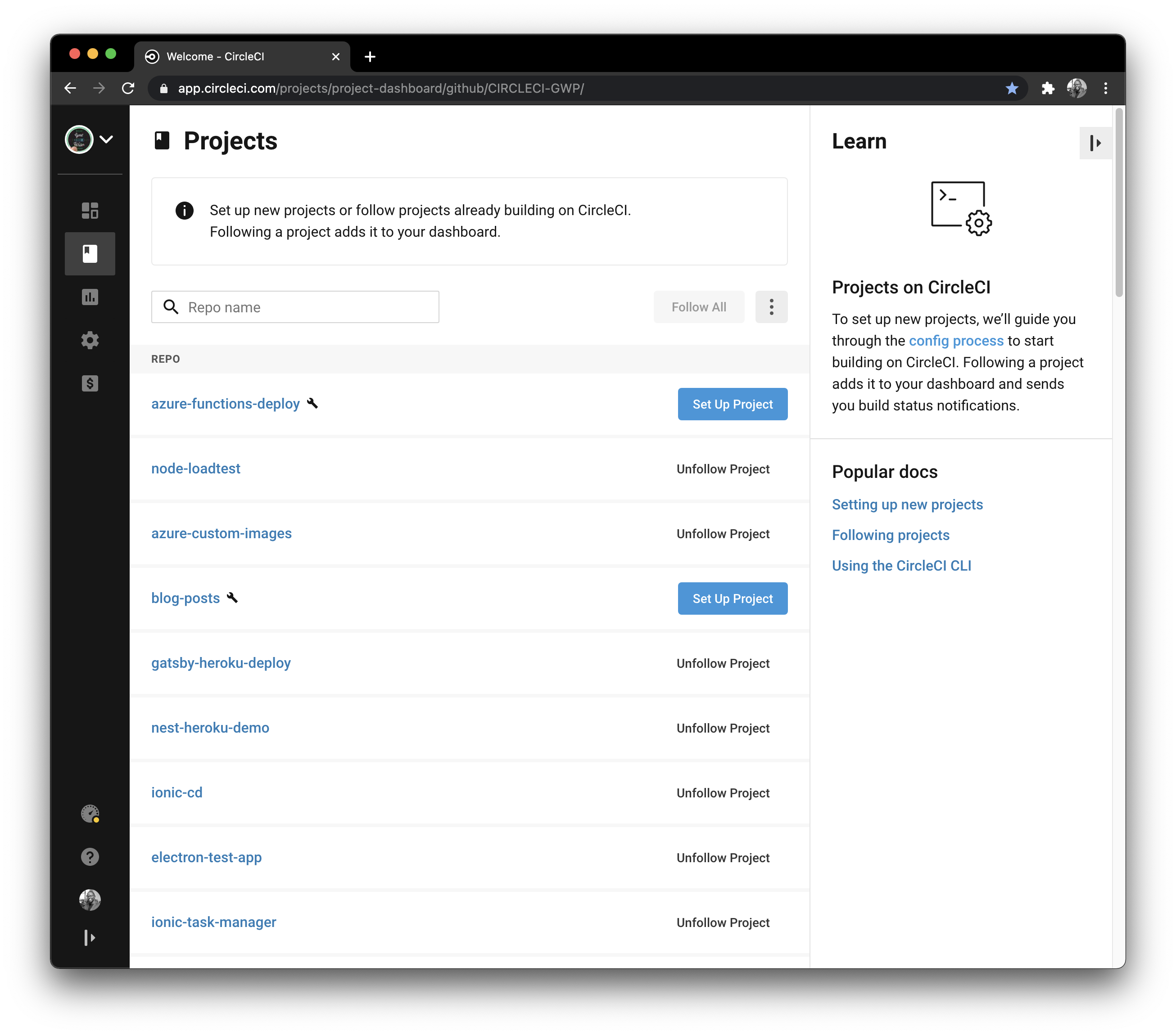 Continuous deployment for Azure functions | CircleCI
