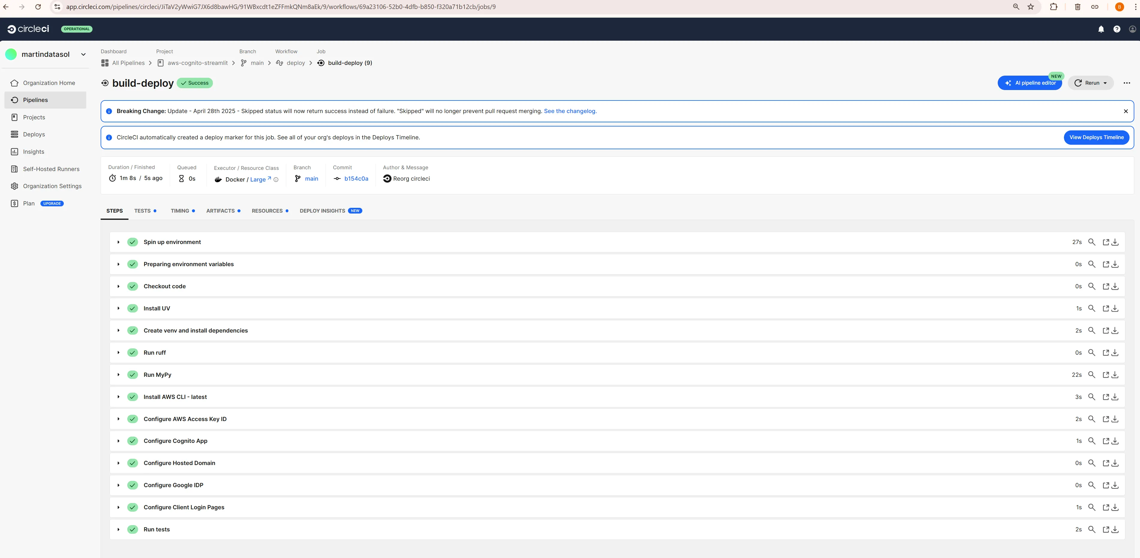 Secure Streamlit app deployment with AWS Cognito, Streamlit, and ...