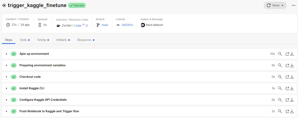 CircleCI green build