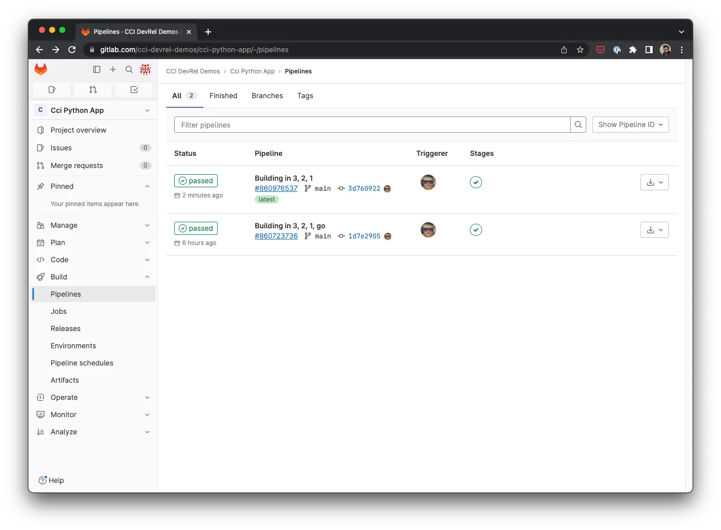 Setting up continuous integration (CI) with GitLab - CircleCI