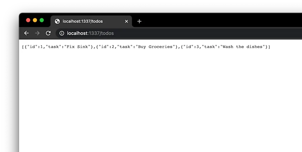 App Local Run - Browser