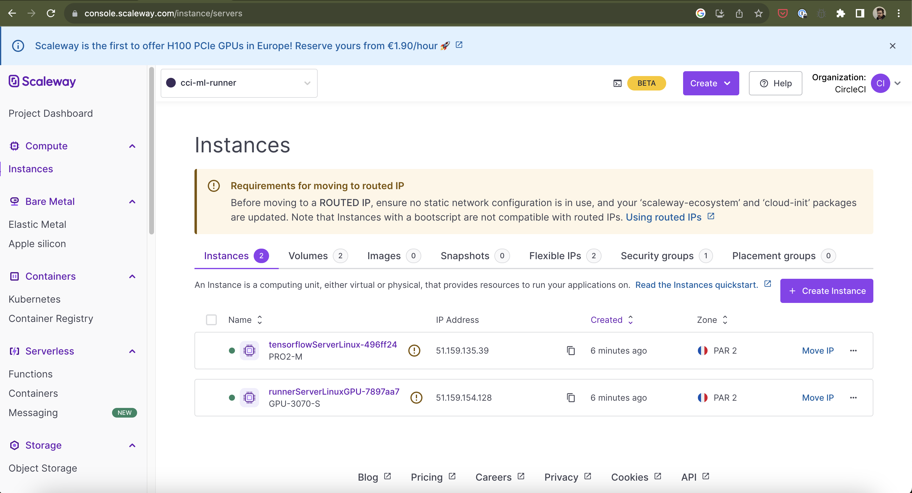 Deploy and manage AI workloads on Scaleway infrastructure with CircleCI ...