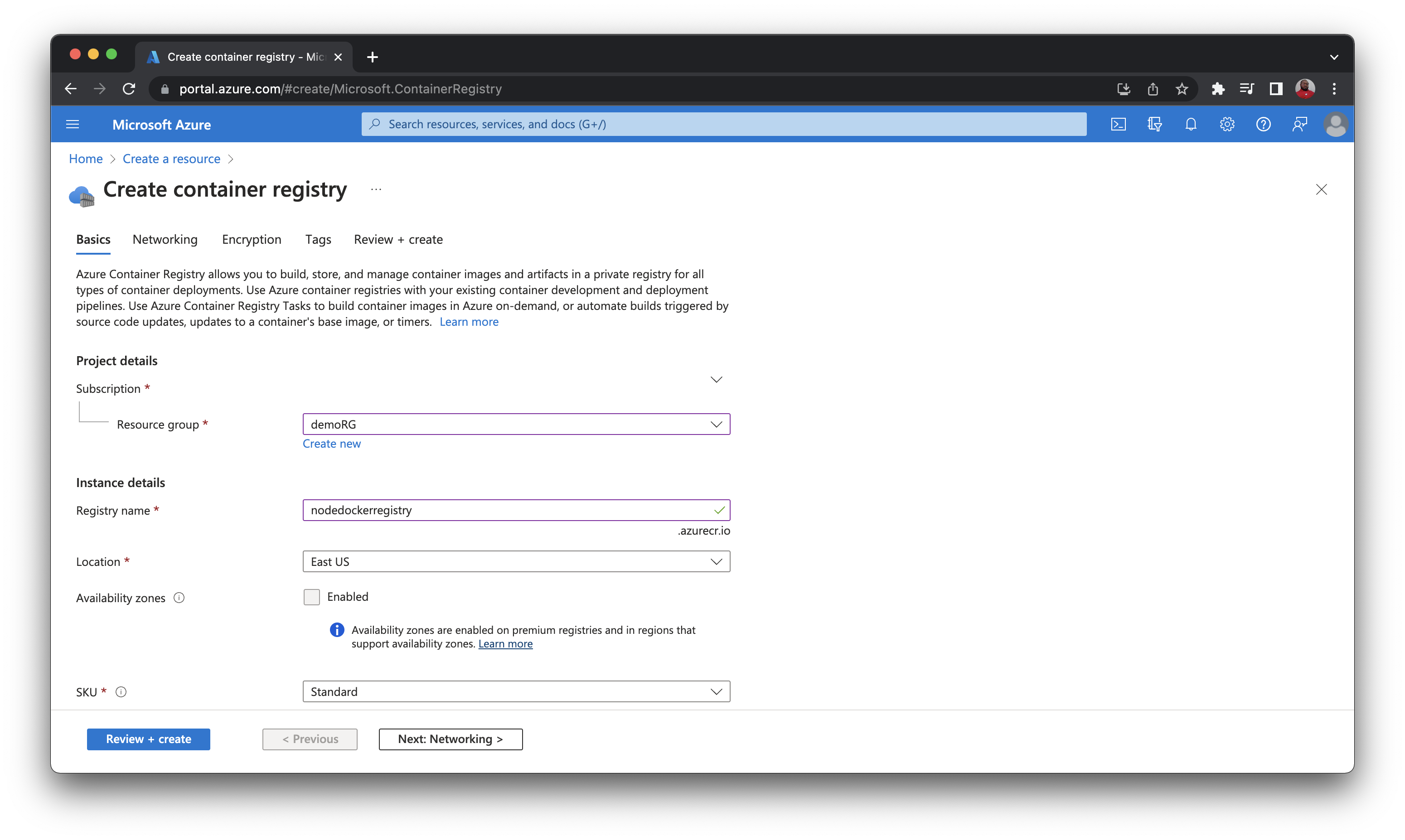 Deploy a containerized Node app to Azure | CircleCI