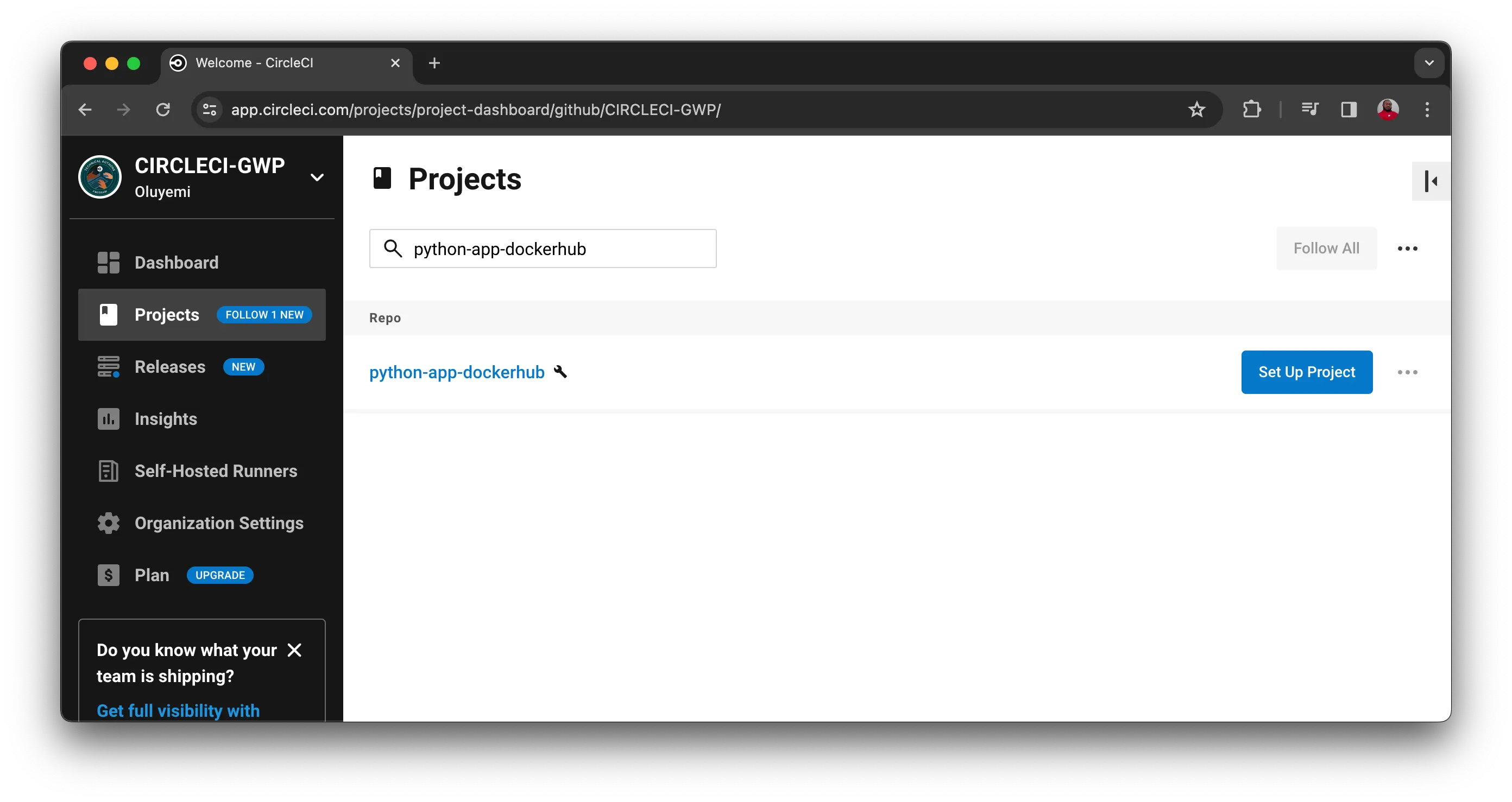 Dockerize a Python app and deploy to Docker Hub - CircleCI