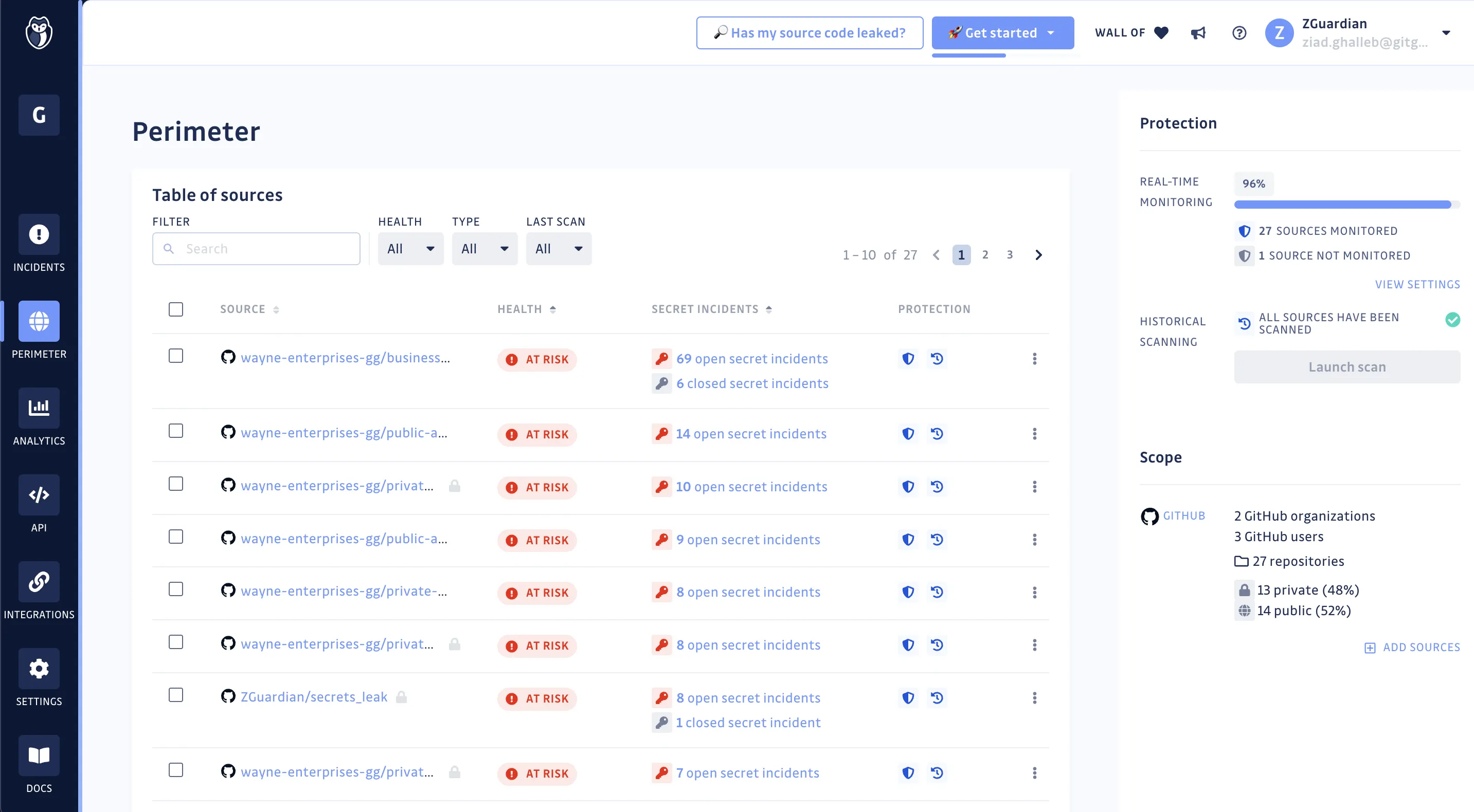 Detect hardcoded secrets with GitGuardian - CircleCI