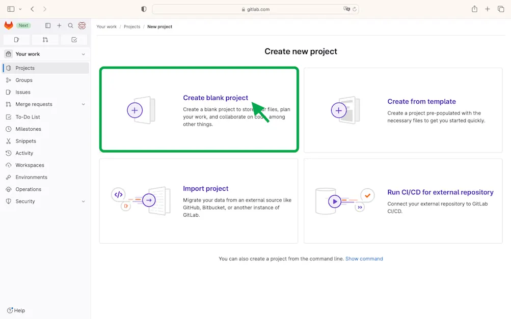 GitLab blank project