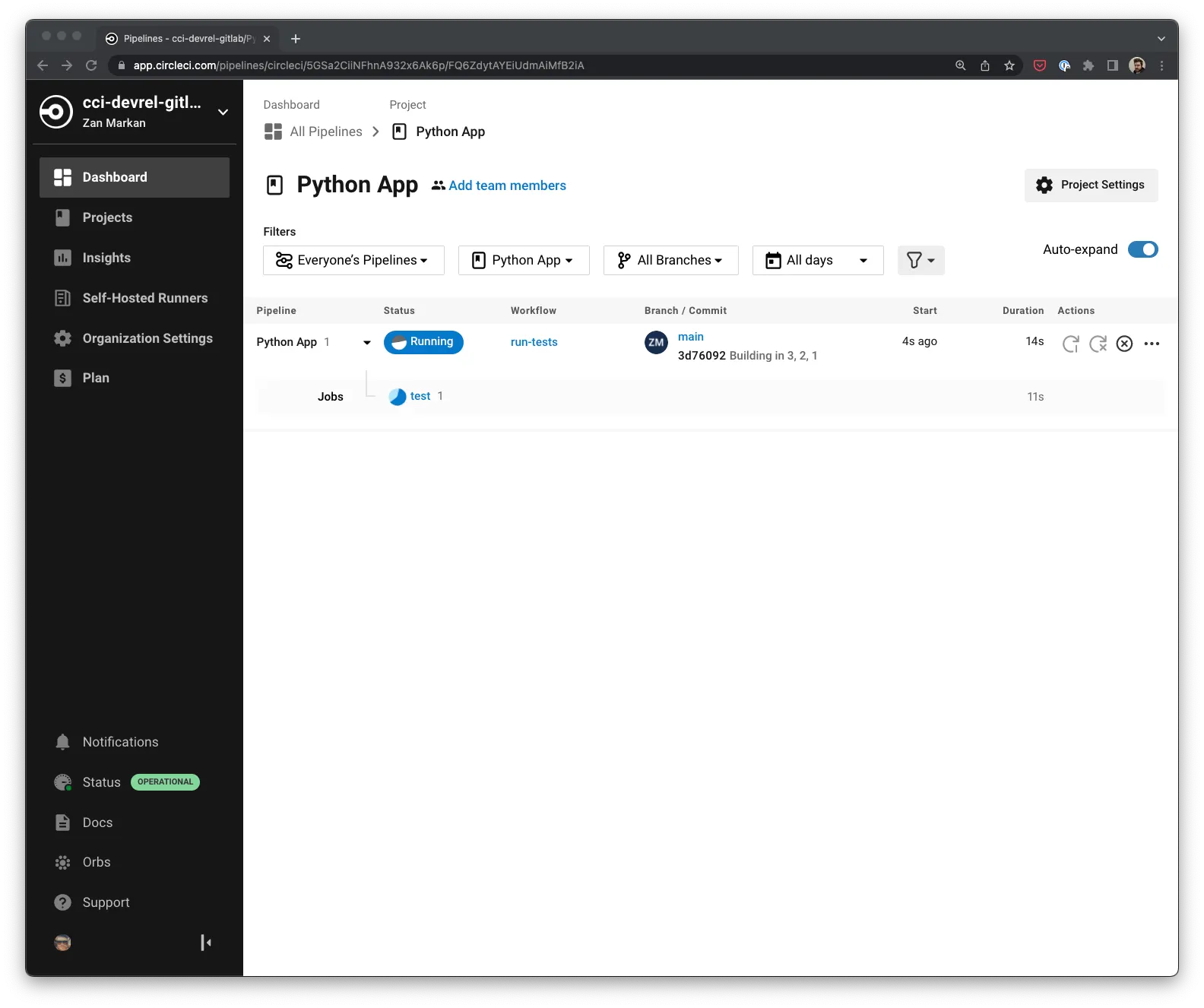 Setting up continuous integration (CI) with GitLab - CircleCI
