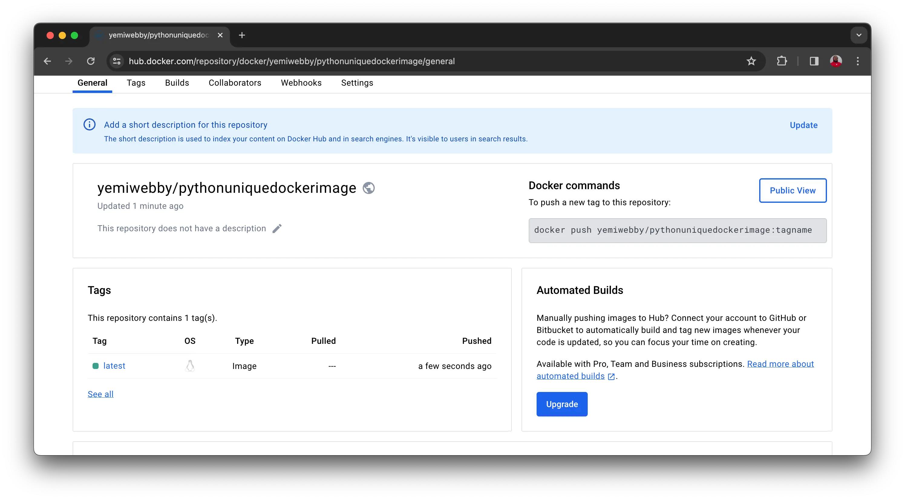Dockerize a Python app and deploy to Docker Hub - CircleCI
